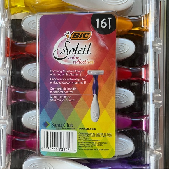 NEW BIC Soleil Color Collection Women's Razors, 16 ct. - Picture 9 of 14